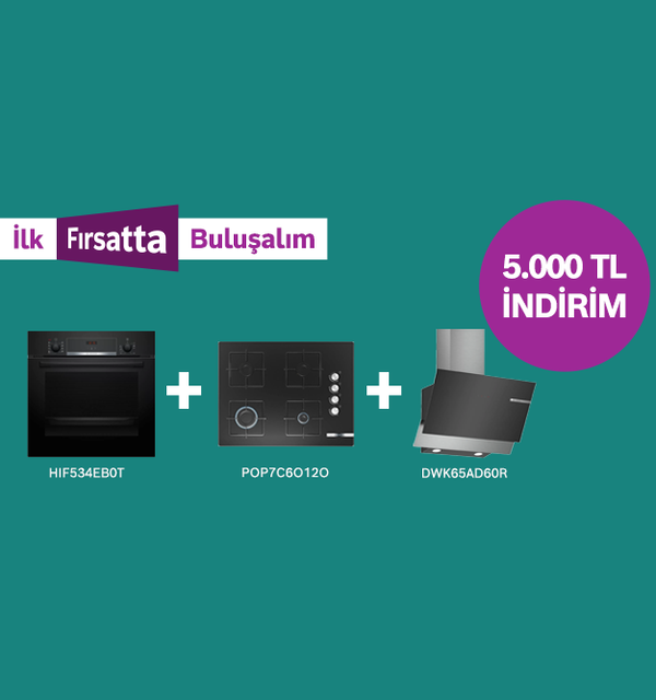 Seçili Ankastre Set Alımında 5.000 TL İndirim!